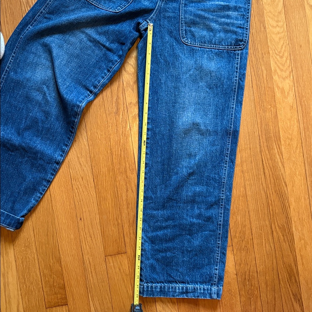 Madewell Perfect Vintage Wide-Leg Selvedge Jean Graythorn Wash: Pocket Edition - Picture 8 of 13